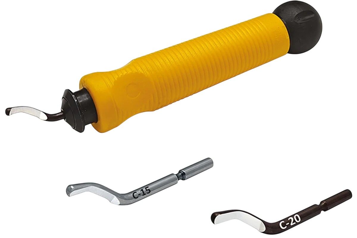 Фаскосниматель 3,2 мм Type-C SoftGrip DT-3 (M)-SD CP Gratex 34034  - фото